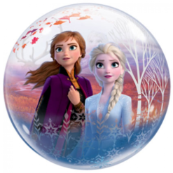 Folieballon Frozen 2 Bubbles 56 Cm