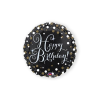 Folieballon Sparkling Happy Birthday Zilver 43cm -Jan Monnikendam Verkoop wconn 399264