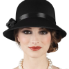 Charleston Hoedje Dames Zwart -Jan Monnikendam Verkoop wconn 399436 768x929 1