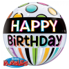 Bubbles Ballon Happy Birthday 56cm -Jan Monnikendam Verkoop wconn 399541