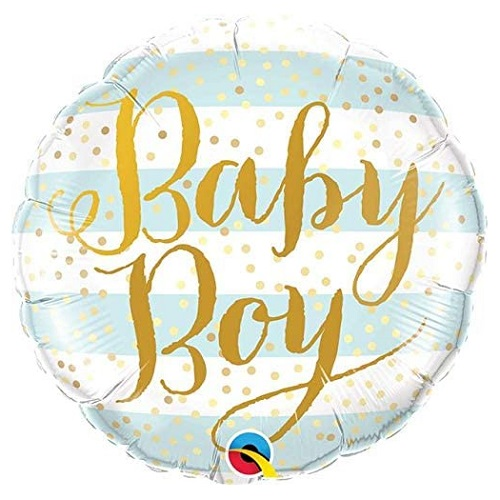 Folieballon Baby Boy 46cm 3 Folieballon Baby Boy 46cm