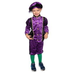 Pietenpak Kind Velours Paars
