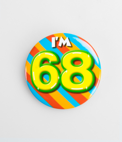 Button 68 Jaar