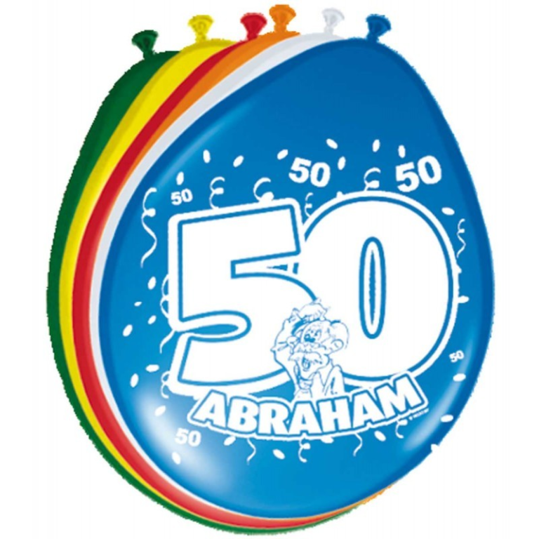 Ballonnen 50 Jaar Abraham 3 Ballonnen 50 Jaar Abraham