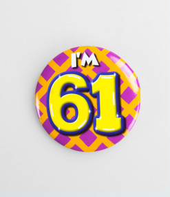 Button 61 Jaar