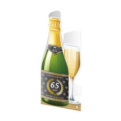 Champagne Kaart 65 Jaar