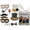Photo Booth Props Glamour 12st -Jan Monnikendam Verkoop wconn 400494