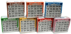 Bingo Papieren Blok Van 500 Kaarten