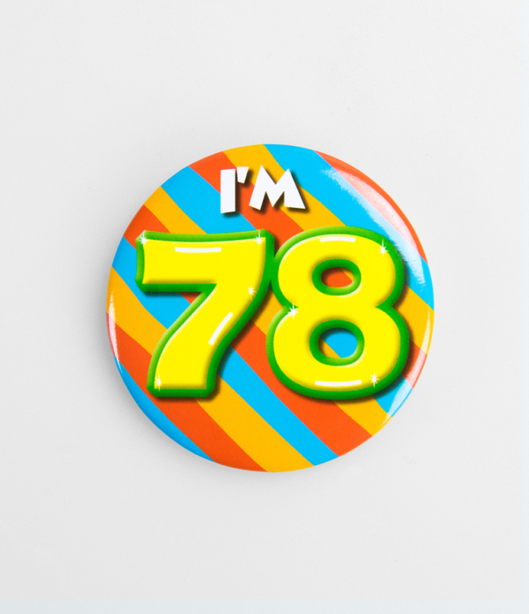 Button 78 Jaar 2 Button 78 Jaar