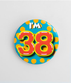 Button 38 Jaar