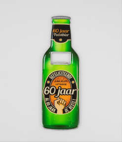 Bieropener 60 Jaar