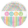 Folieballon Baby Pastel Dots 46cm 2 Folieballon Baby Pastel Dots 46cm -Jan Monnikendam Verkoop wconn 400853