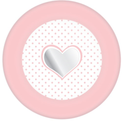 Babygirl Bordjes 18cm