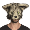 Pluchen Halfmasker Wolf