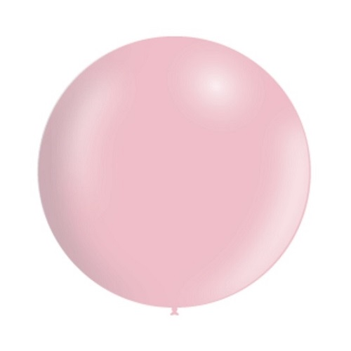 Ballon Rond 50cm Pastel Roze Per Stuk 3 Ballon Rond 50cm Pastel Roze Per Stuk