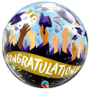 Bubbles Ballon Congratulations Grad Caps 56cm -Jan Monnikendam Verkoop wconn 401602