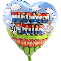 Folieballon Welkom Thuis 74cm