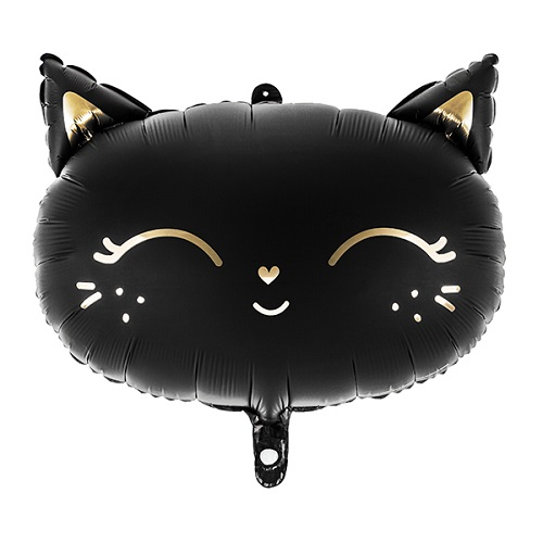 Folieballon Poes Zwart 48cm X 36cm 3 Folieballon Poes Zwart 48cm X 36cm