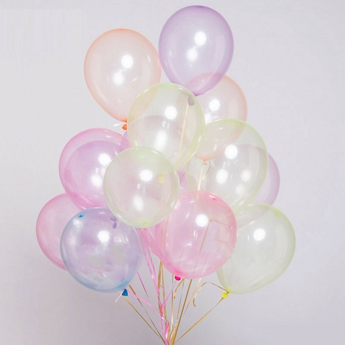 Heliumballon Bubble Kleuren 30cm Per Stuk 3 Heliumballon Bubble Kleuren 30cm Per Stuk