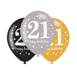 Ballonnen 21 Jaar Sparkling Gold