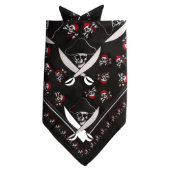 Piraten Hoofddoek Zwart