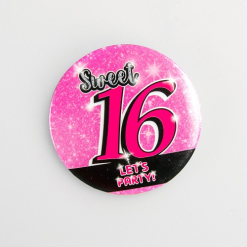 Button 16 Jaar Sweet 16