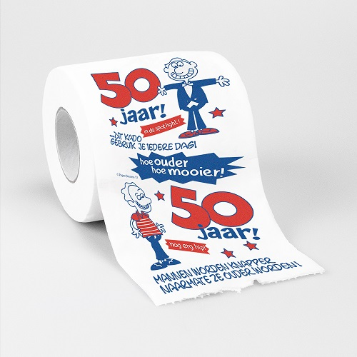 Toiletpapier 50 Jaar Man 3 Toiletpapier 50 Jaar Man