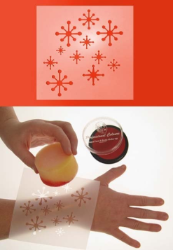 Schminksjabloon Ijssterren