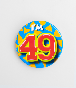 Button 49 Jaar