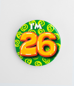 Button 26 Jaar