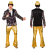 Disco Broek Heren Glimmend Goud -Jan Monnikendam Verkoop wconn 402944