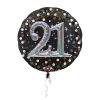 Folieballon Sparkling 3d 21 Jaar 1 Folieballon Sparkling 3d 21 Jaar -Jan Monnikendam Verkoop wconn 402972