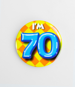 Button 70 Jaar