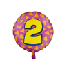 Folieballon Happy 2 Jaar 2 Folieballon Happy 2 Jaar -Jan Monnikendam Verkoop wconn 403013