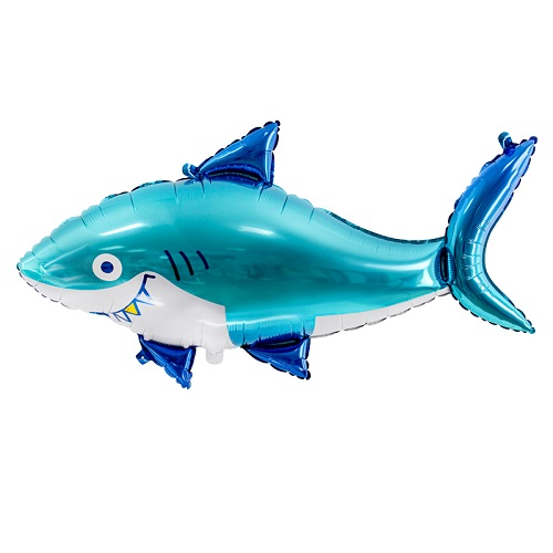 Folieballon Haai 92cm 3 Folieballon Haai 92cm