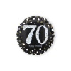 Folieballon Sparkling 70 Jaar Gold 46cm