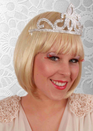 Tiara Zilver Eenvoudig 3 Tiara Zilver Eenvoudig
