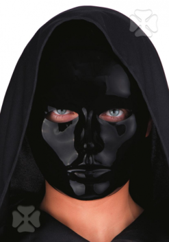 Masker Zwart Glimmend