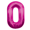 Folieballon Cijfer 0 Roze 100cm -Jan Monnikendam Verkoop wconn 403643