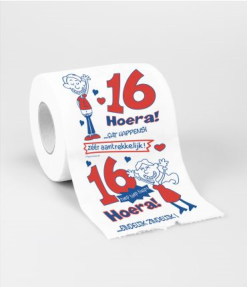 Toiletpapier 16 Jaar