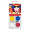 Schmink Palet Clown 4 Kleuren -Jan Monnikendam Verkoop wconn 403754