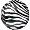 Folieballon Orbz Zebra Print -Jan Monnikendam Verkoop wconn 403880
