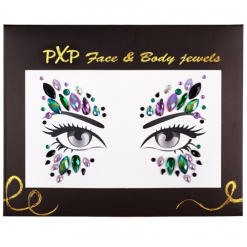 Face And Body Jewels Peacock