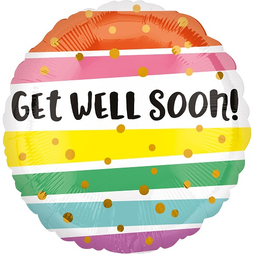 Folieballon Get Well Soon! 43cm 3 Folieballon Get Well Soon! 43cm