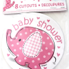 Onderzetters Babyshower Roze 8st -Jan Monnikendam Verkoop wconn 404382