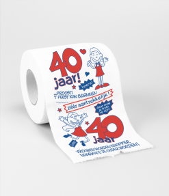 Toiletpapier 40 Jaar Vrouw