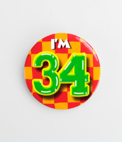 Button 34 Jaar