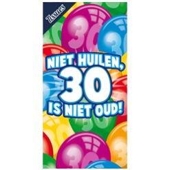 Tissuebox 30 Jaar