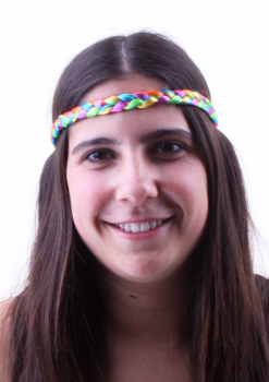 Hippie Hoofdbandje Gevlochten Regenboog