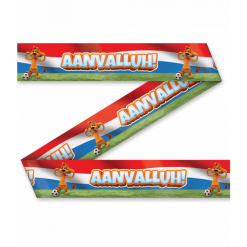 Afzetlint Loeki Rood/wit/blauw 12m